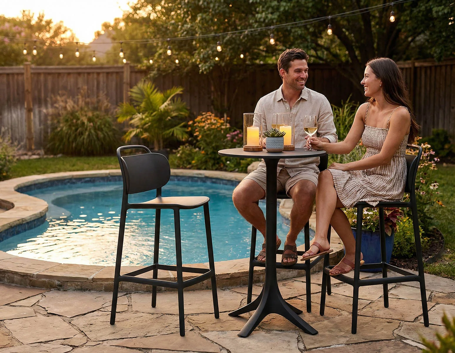 DARIA — Indoor/outdoor bar table