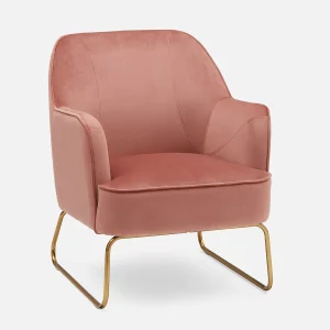 DARAH — Velvet armchair (91-15-30-80)