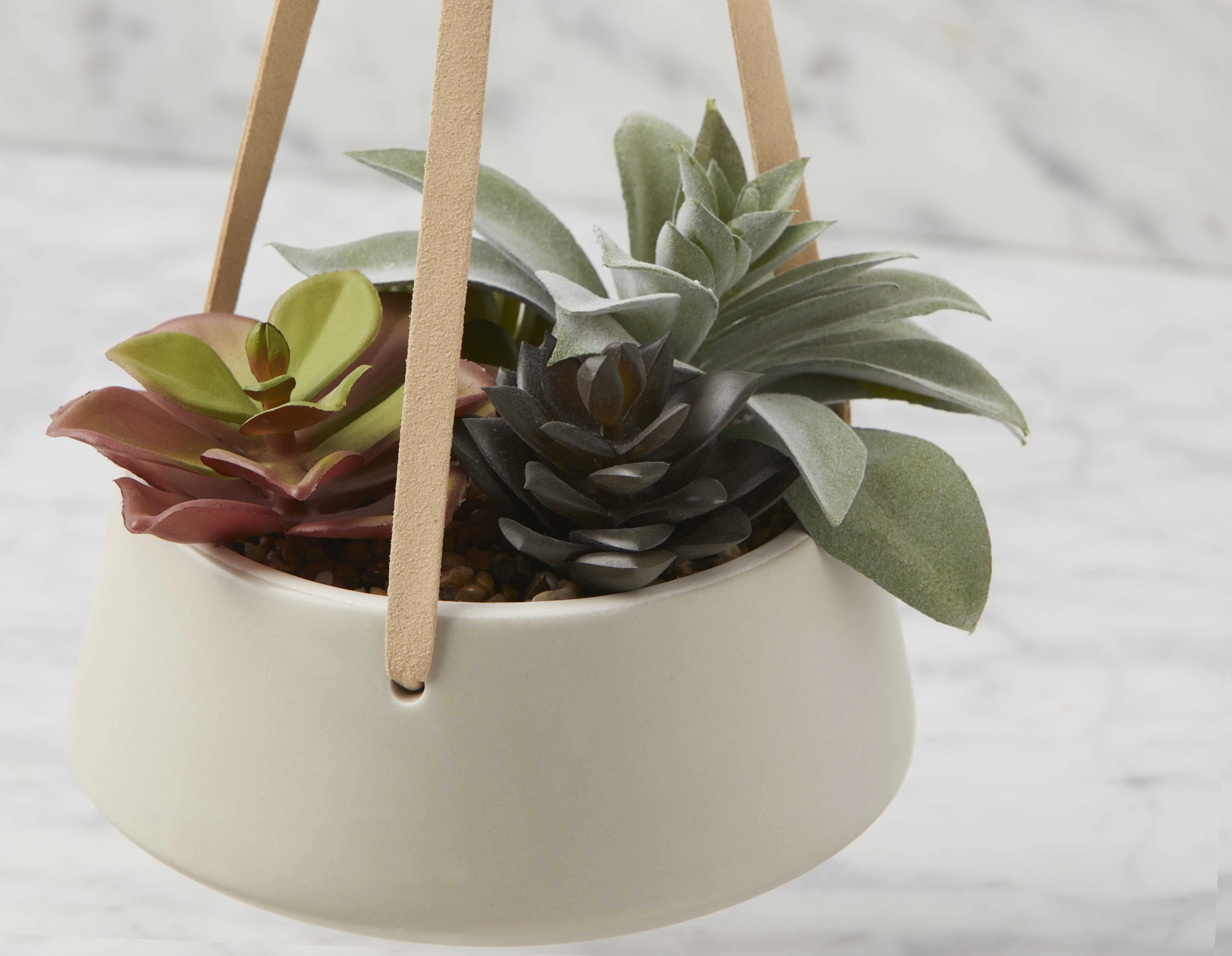 TED — Hanging artificial potted plant 17 cm - Image 4