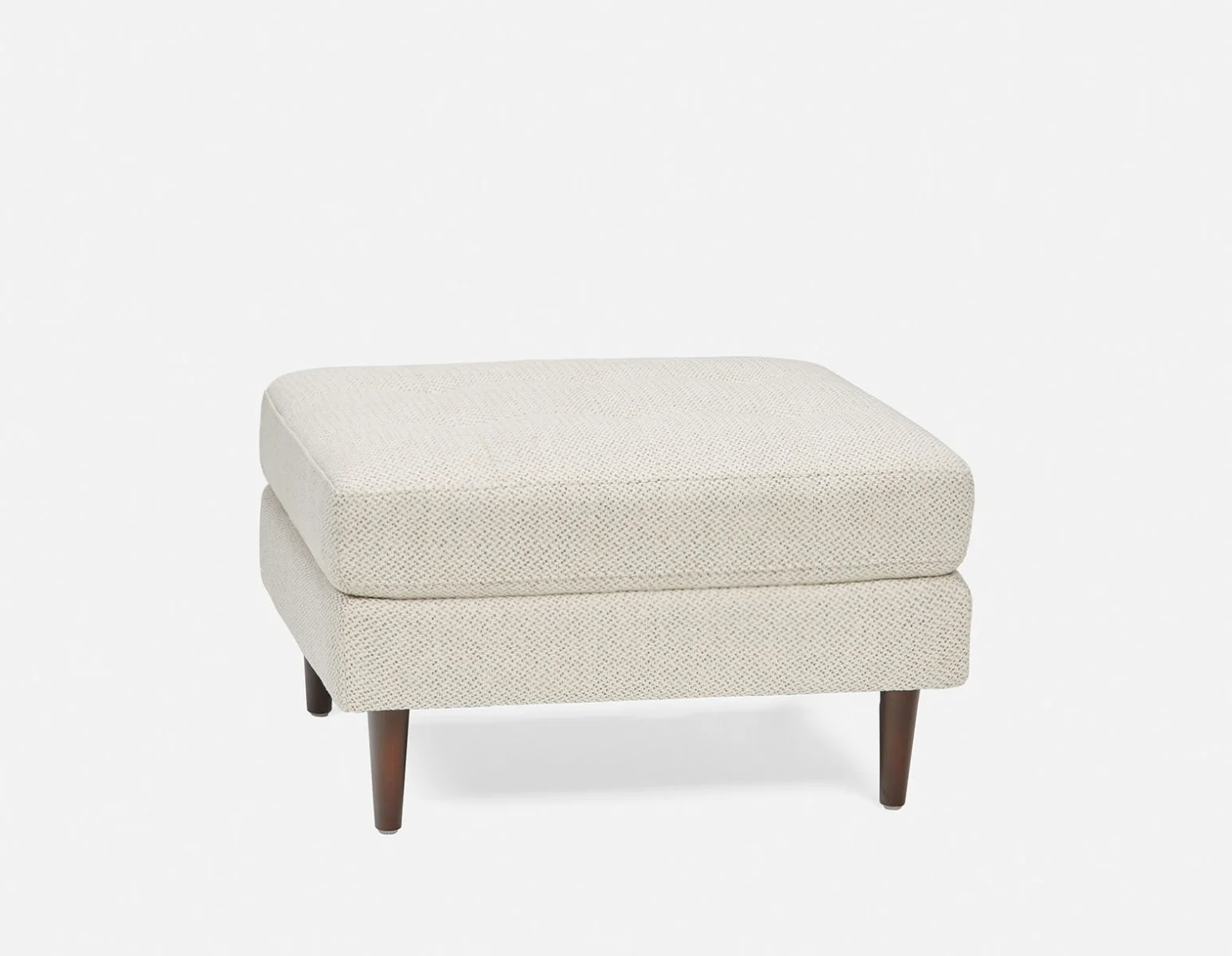 KINSEY — Tufted ottoman (39-46-83-95)