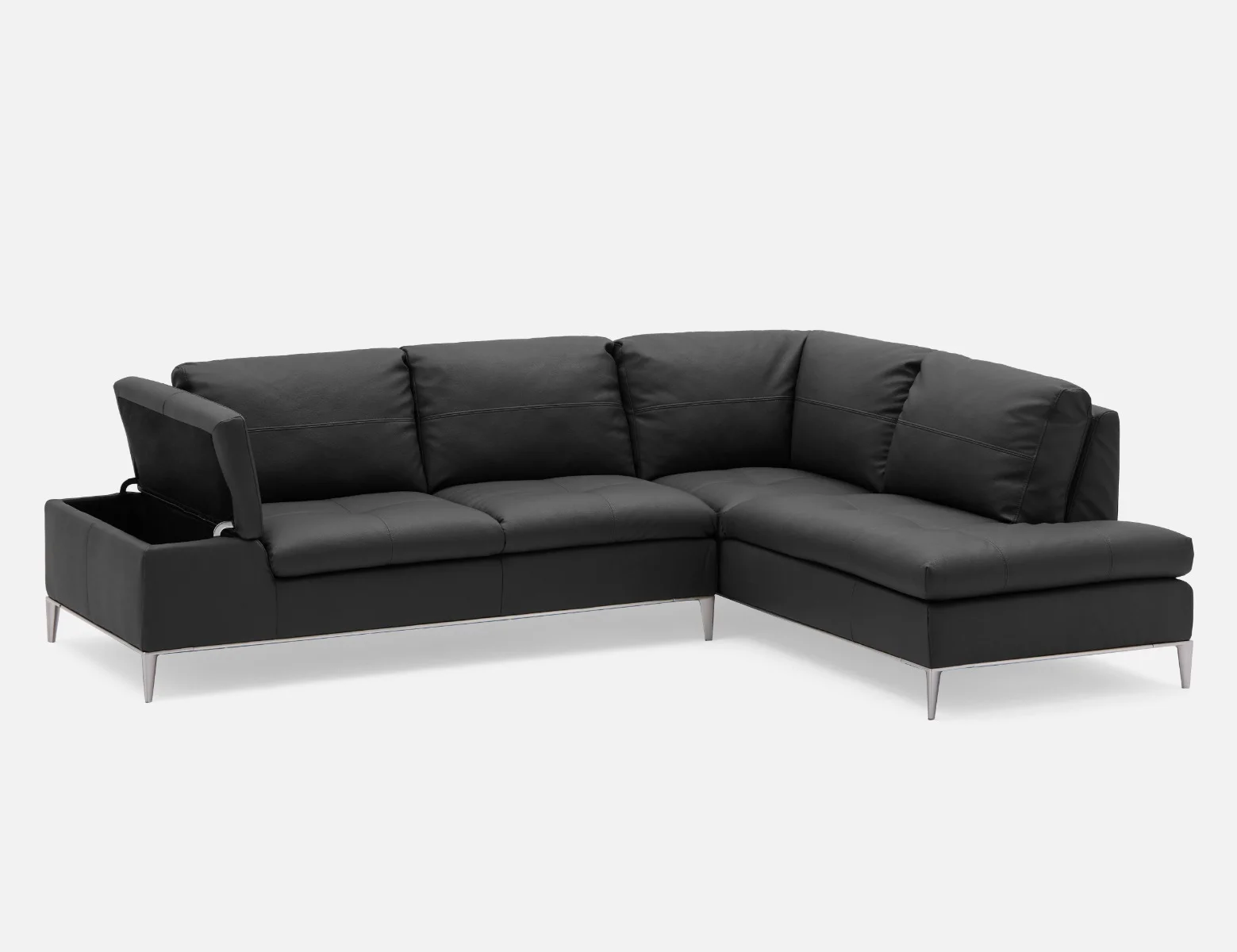 ANDREW — Modern right-facing sectional sofa with storage - Image 9