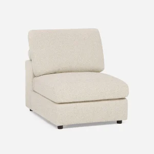 OLISA — Contemporary modular armless sofa (23-38-92-95)