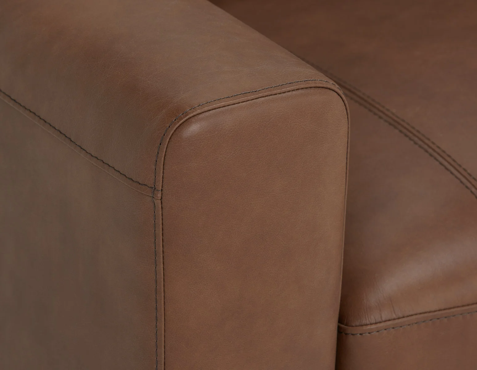 AMARI — 100% leather classic 3-seater sofa (30-26-64-67) - Image 4