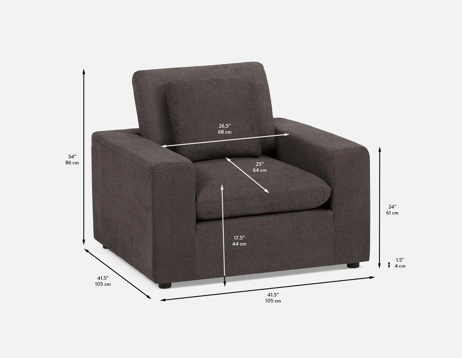 SOFT — Modern style armchair - Image 9