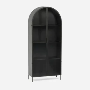 ZELDA — Industrial vintage iron cabinet 82 cm (99-09-32-53)