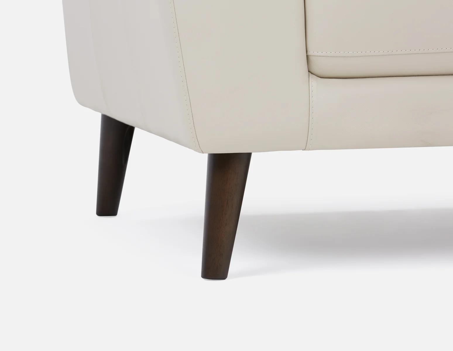 GAMARRA — 100% leather modern contemporary loveseat (72-10-78-34) - Image 4