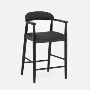 JOSY — Mid-century counter stool 66cm (57-68-18-20)