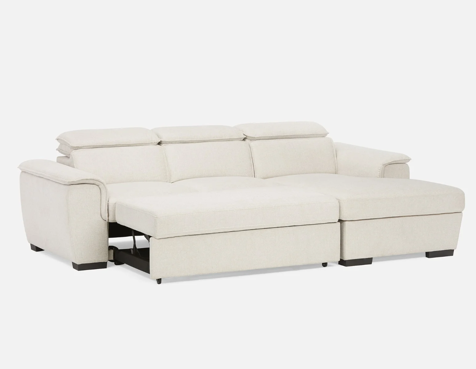 ODETTE — Contemporary right-facing sectional sofa-bed with storage (85-58-17-95) - Image 14