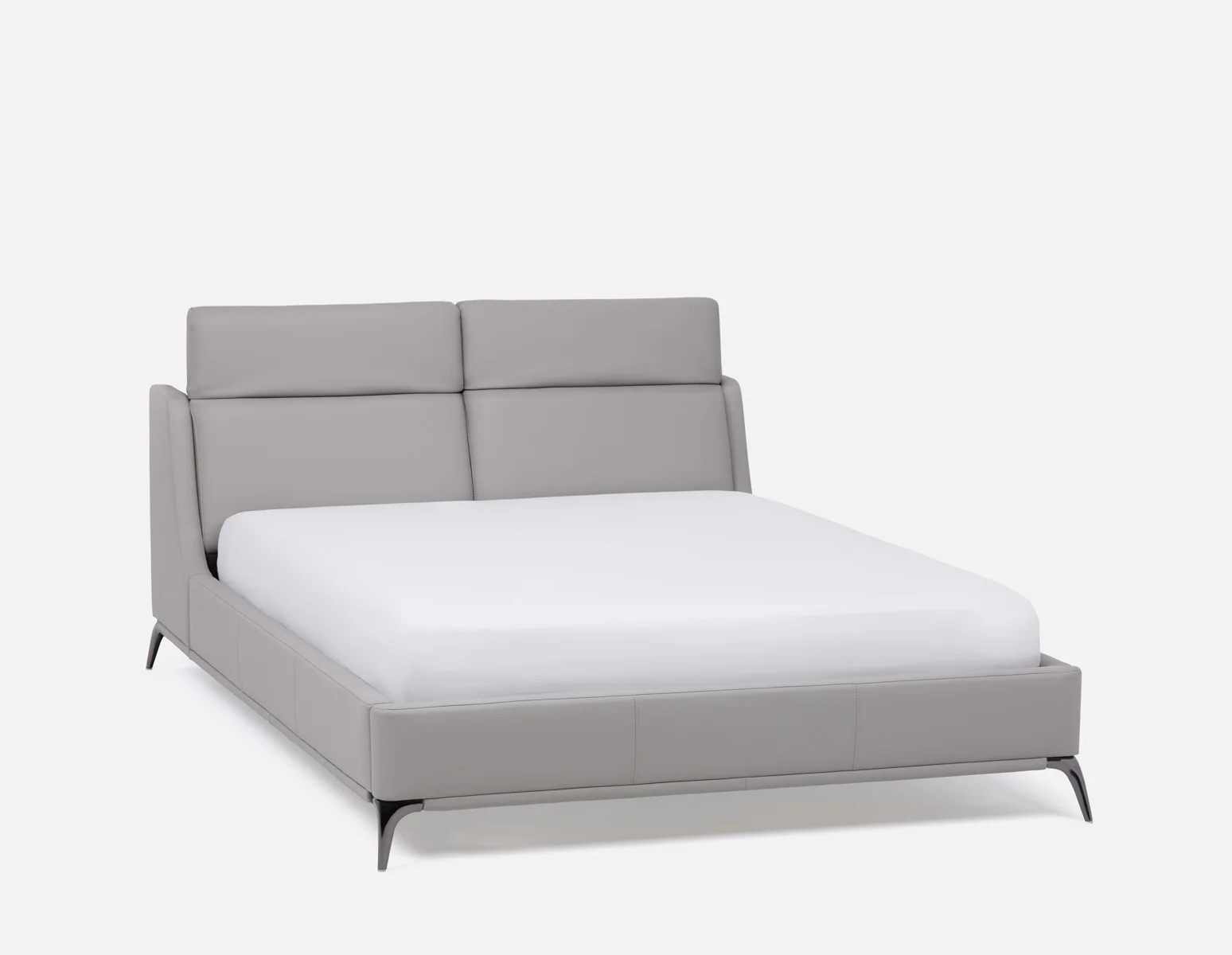 JONNAH — Leather queen size bed - Image 11