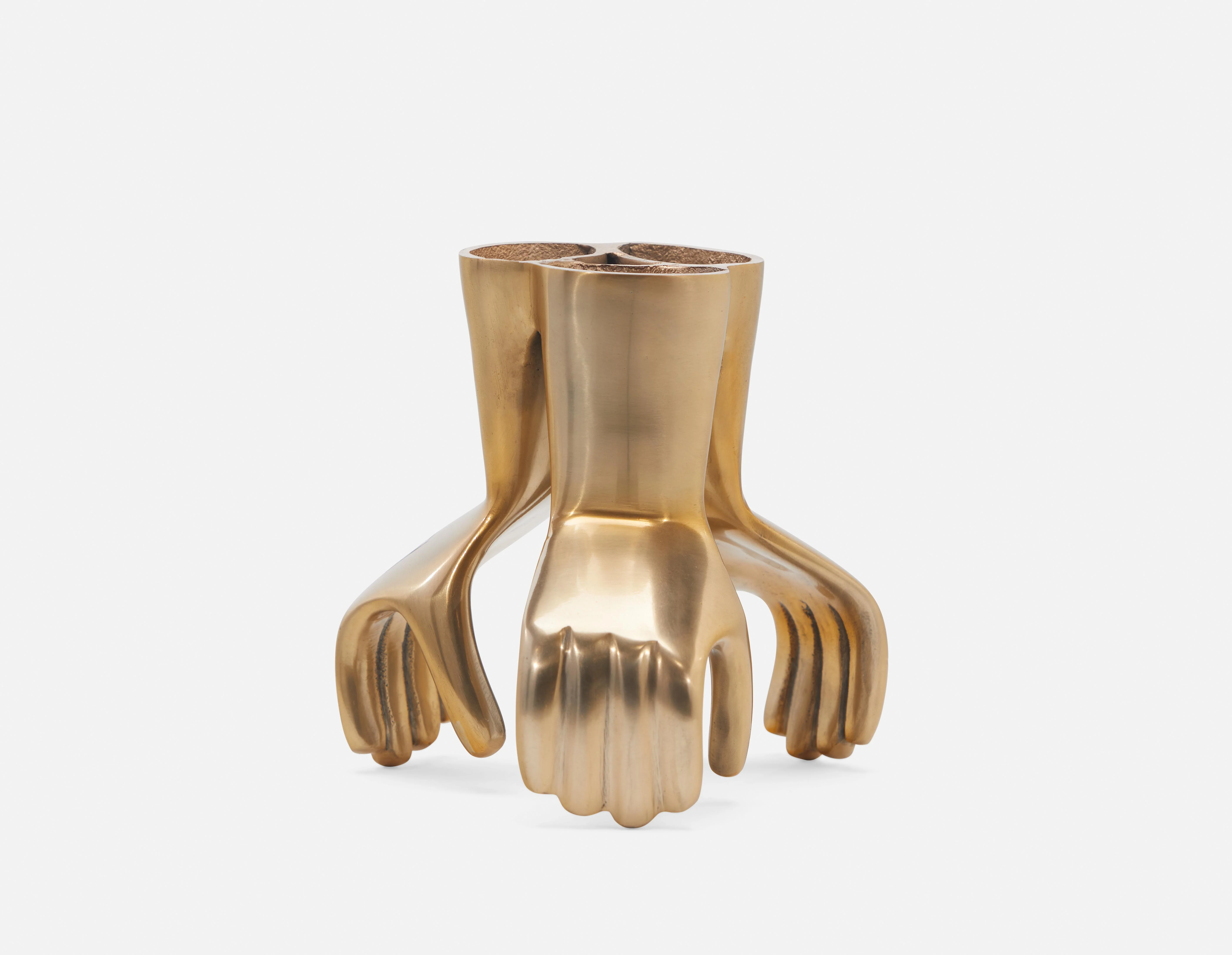 DOIGTS — Aluminum vase 18 cm - Image 2