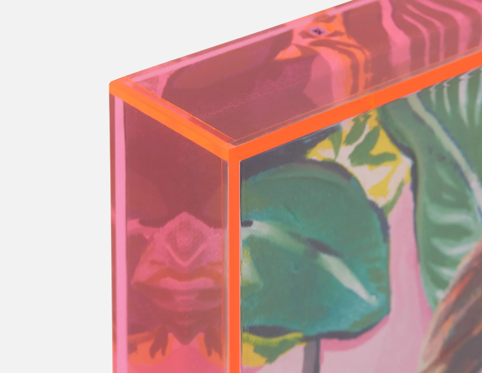 GOLDIE IV — Acrylic shadow box art 45 x 60 cm - Image 8