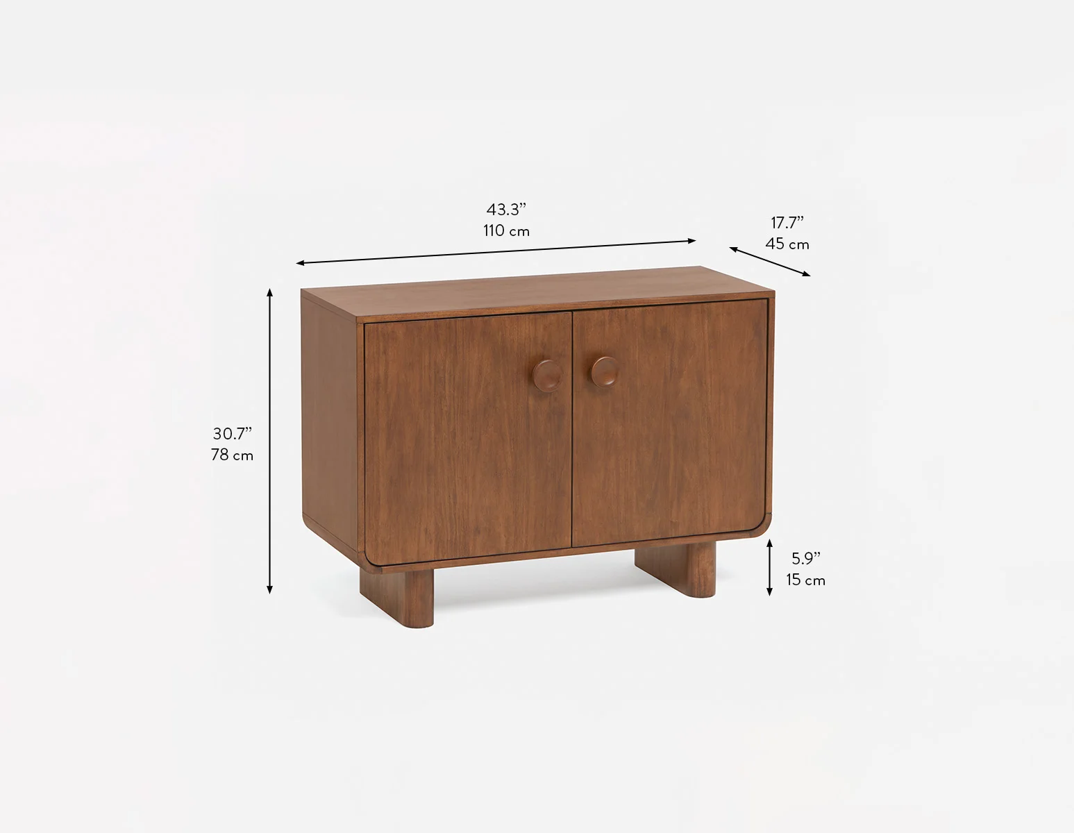 PALMO — Modern-retro 2-door sideboard - Image 13