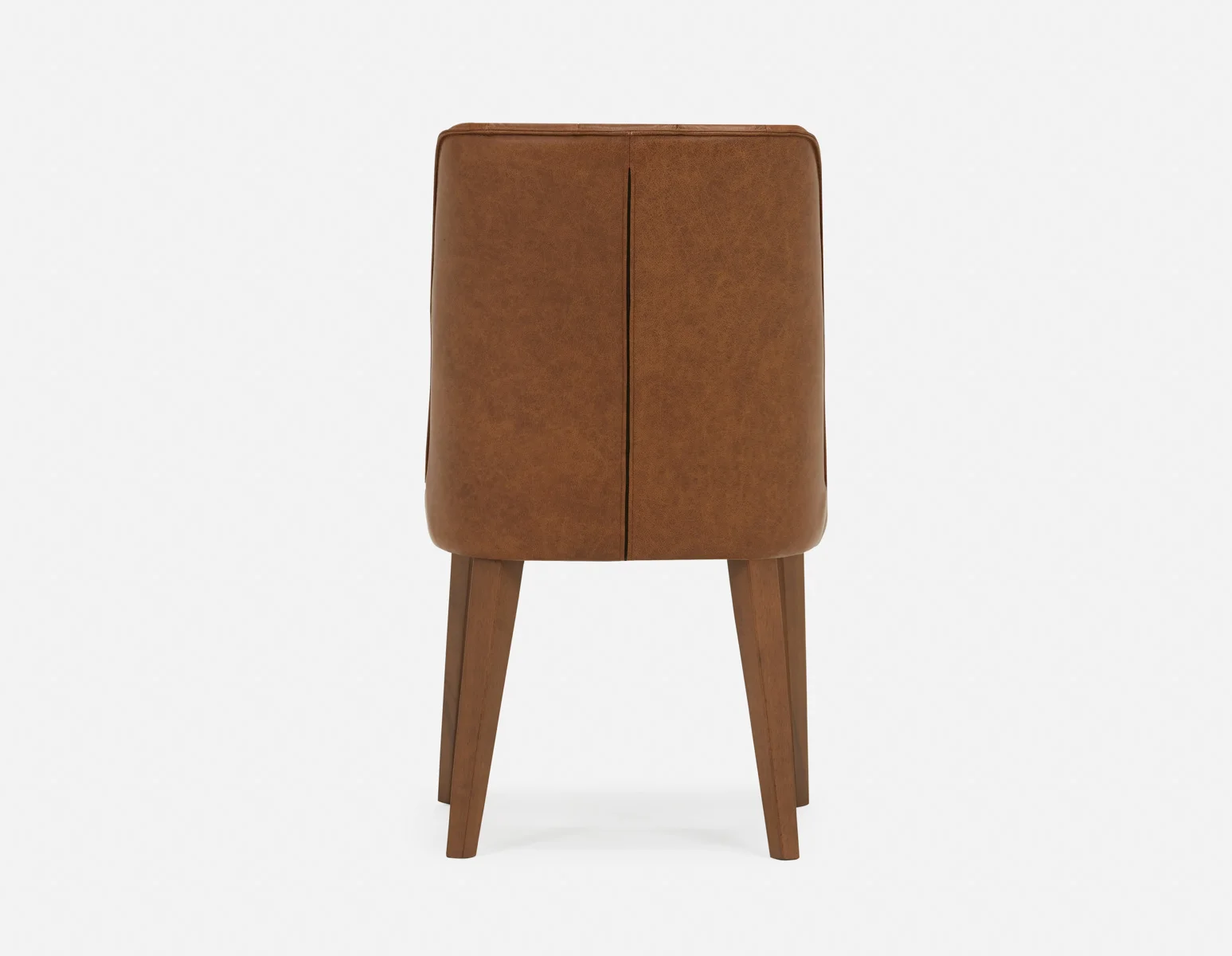 NELA — 100% leather vintage dining chair (55-11-06-67) - Image 8