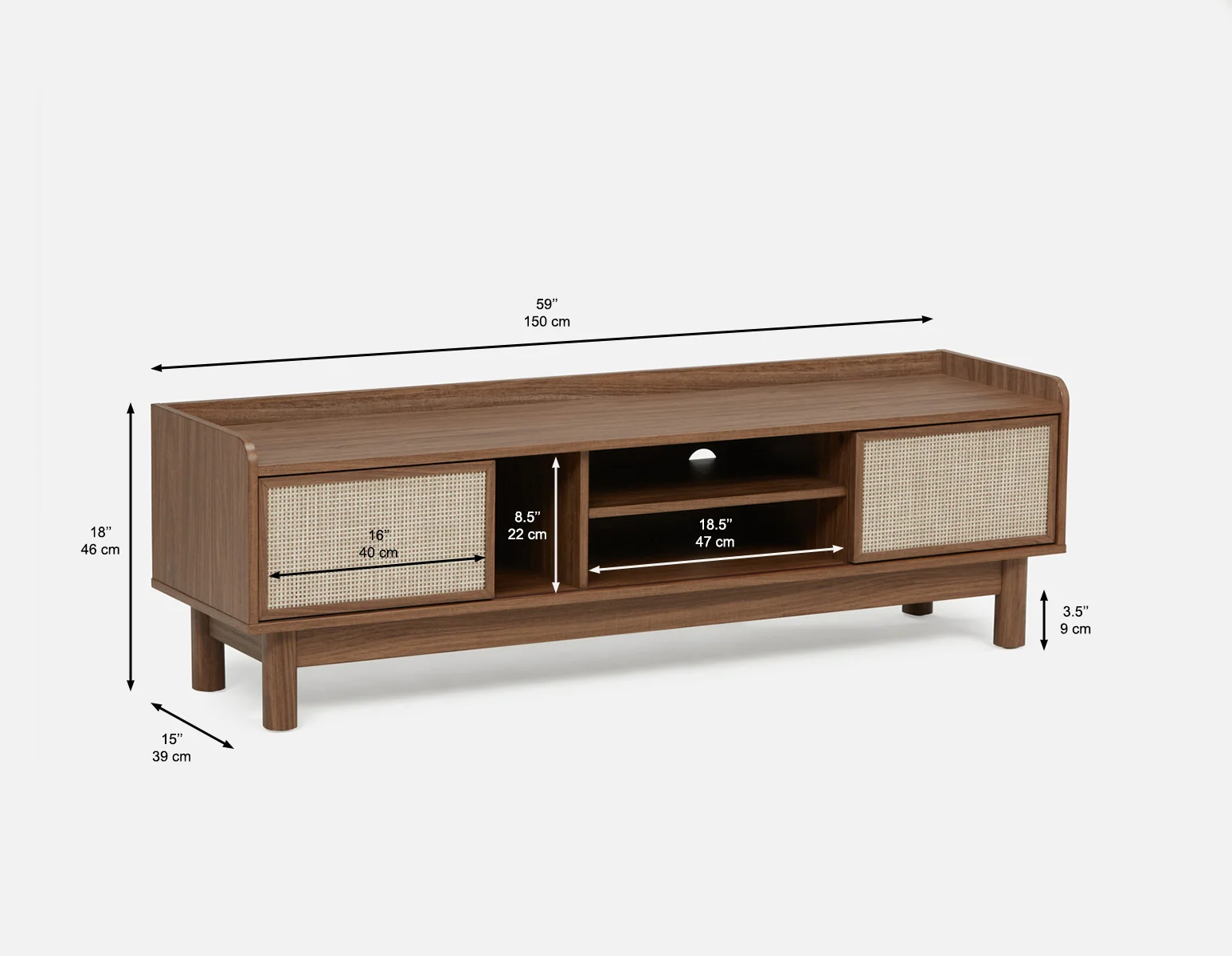 ELLINGTON — Contemporary media unit - Image 10