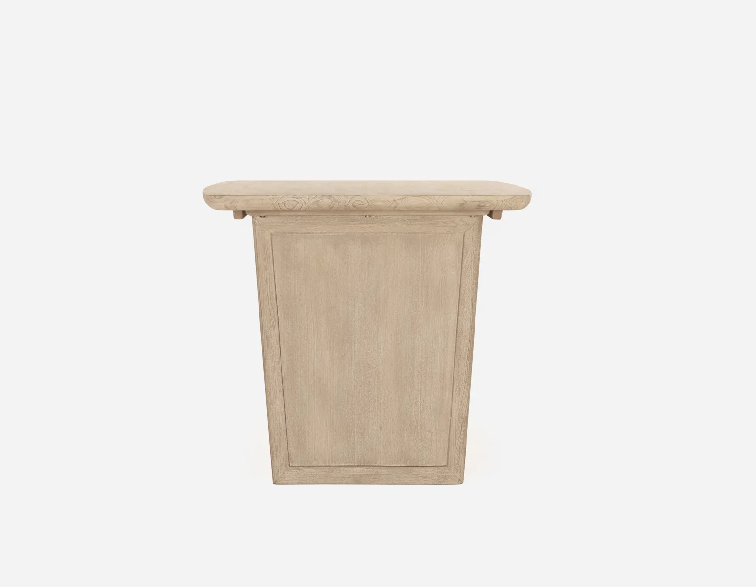 SAHARA — Solid acacia wood dining table 160 cm - Image 8