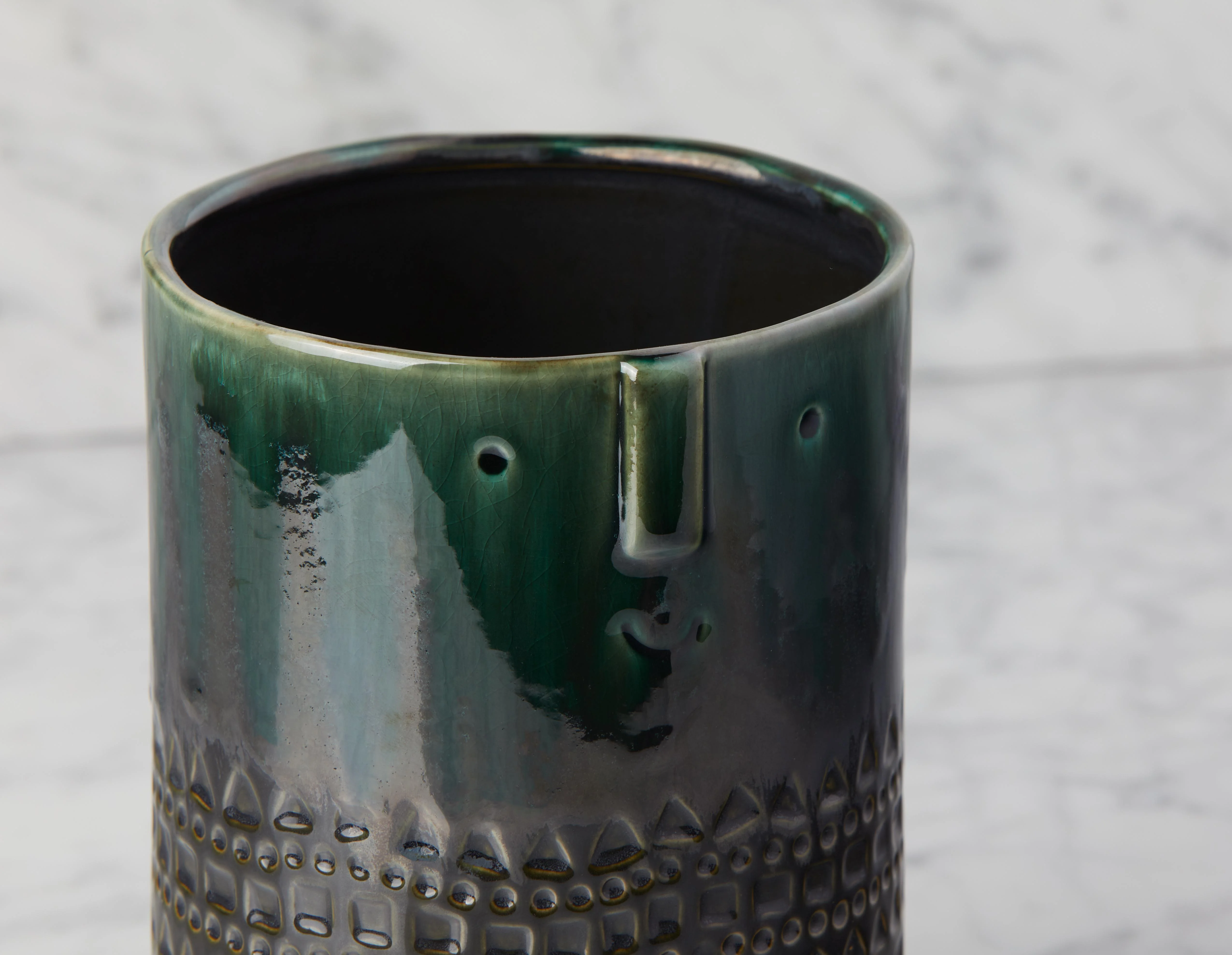 DASH — Planter with wood stand 21 cm - Image 3