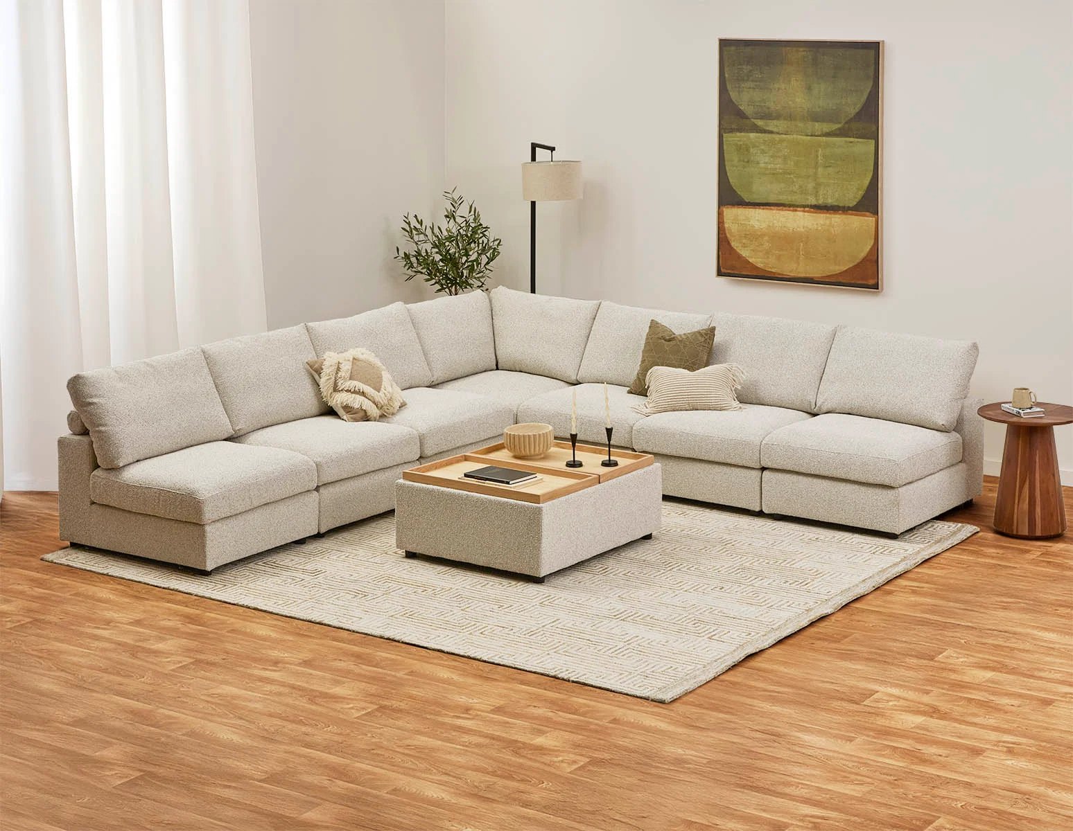 OLISA — 7-pc modular interchangeable sofa (36-70-78-95) - Image 9