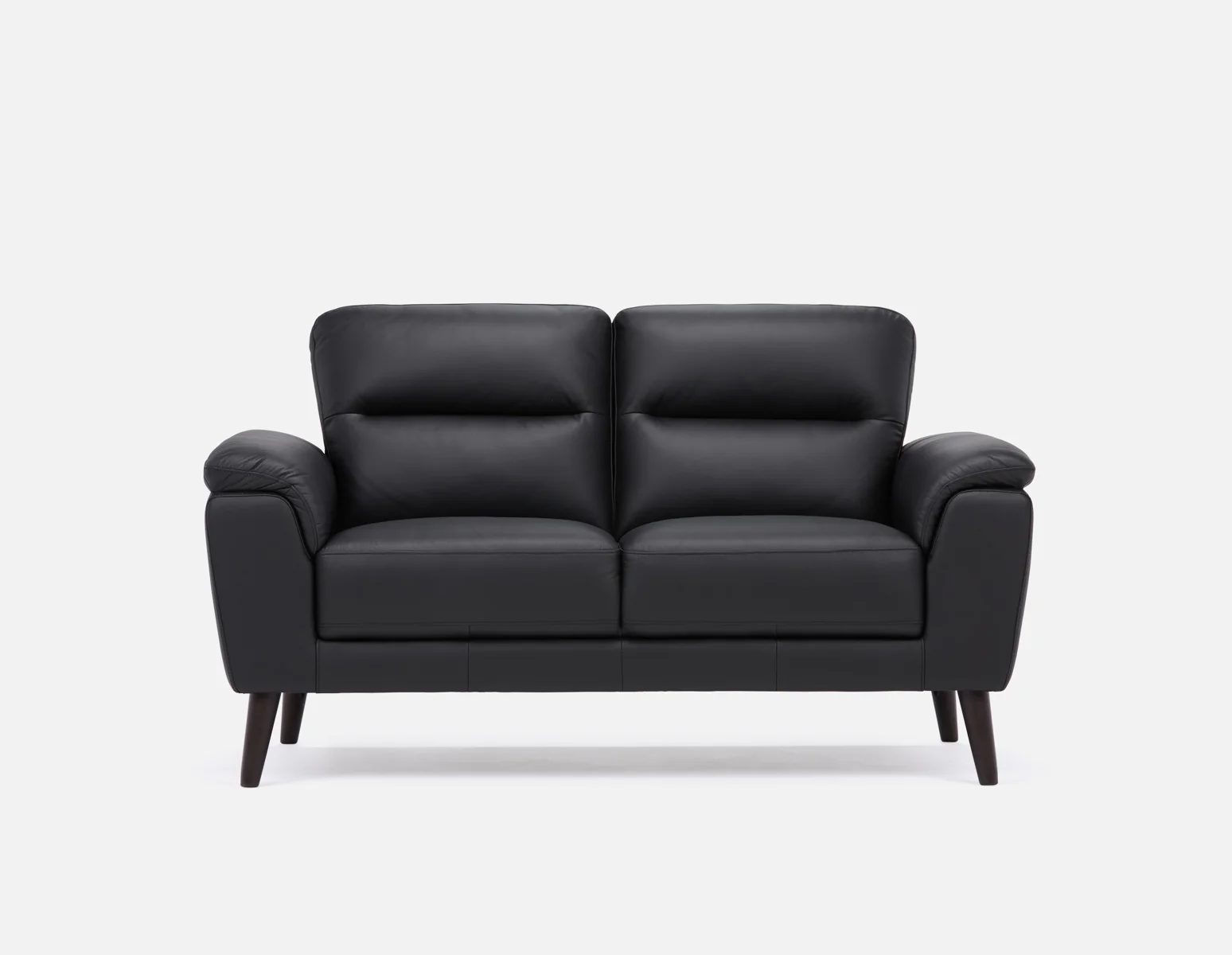 GAMARRA — 100% leather modern contemporary loveseat (72-10-78-20) - Image 2