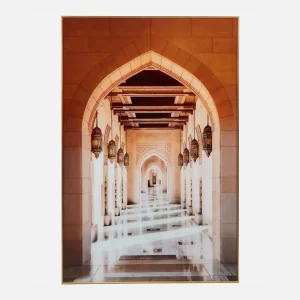 QABOOS I — Framed giclée 100 cm x 150 cm