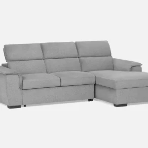 ODETTE — Contemporary right-facing sectional sofa-bed with storage (85-58-17-30)