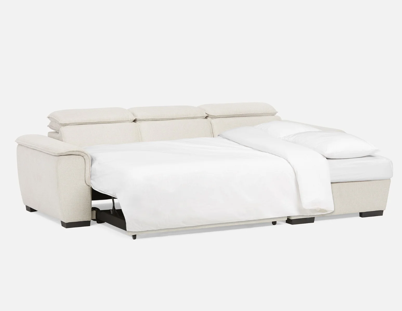 ODETTE — Contemporary right-facing sectional sofa-bed with storage (85-58-17-95) - Image 5