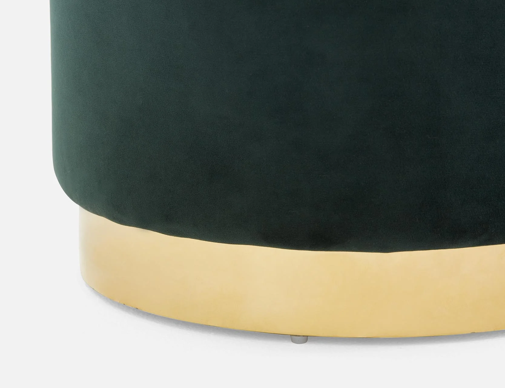 KEIRA — Velvet ottoman (33-98-93-70) - Image 3