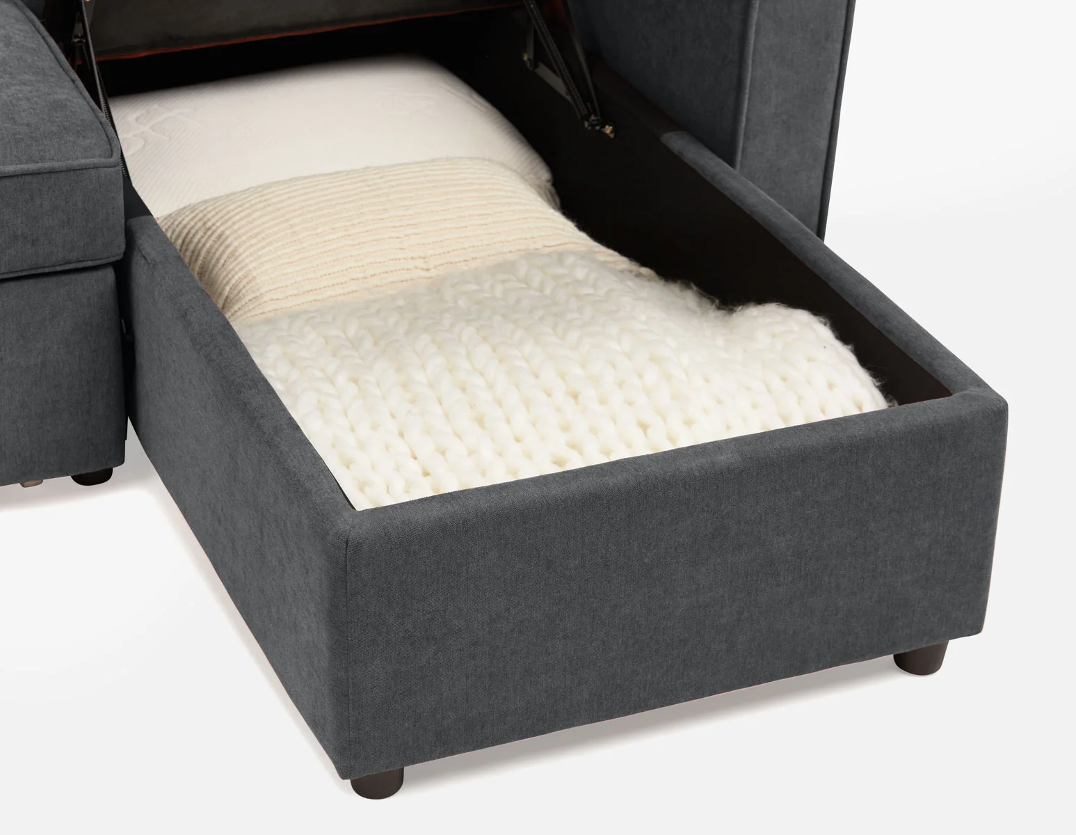 ALEX — Modern interchangeable sectional sofa-bed with storage (31-55-40-02) - Image 13