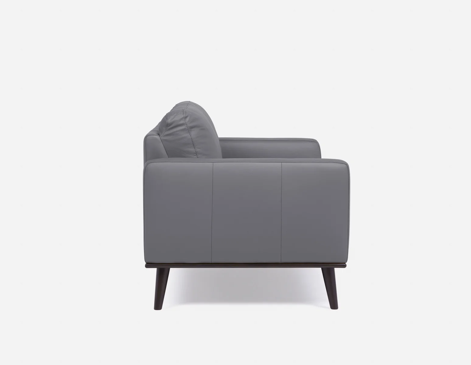 BETTA — 100% leather mid century loveseat (24-76-17-30) - Image 10