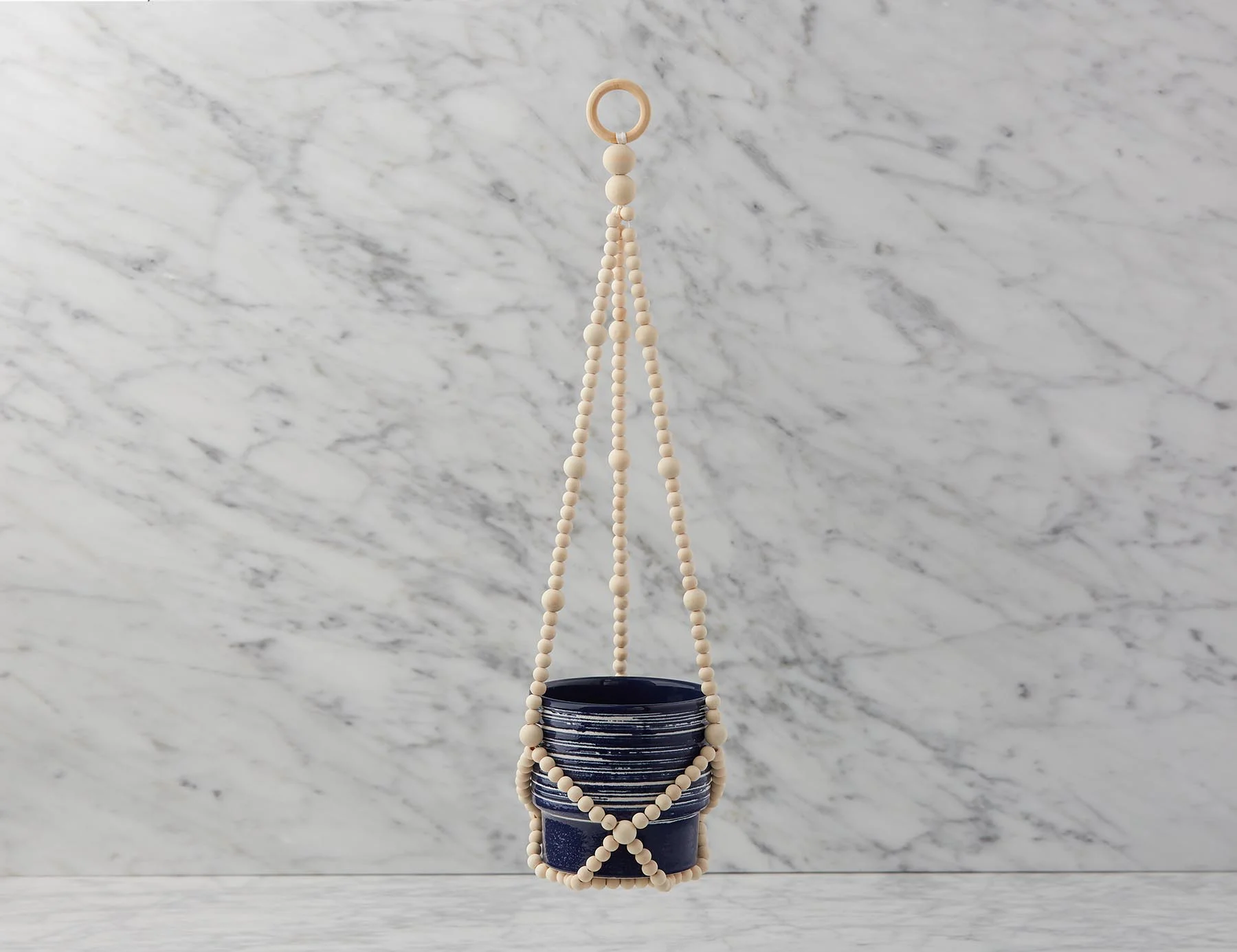 TAUB — Planter with hanger 13 cm