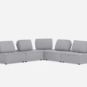 LEON — 5-pc modular interchangeable sofa (69-04-32-62)