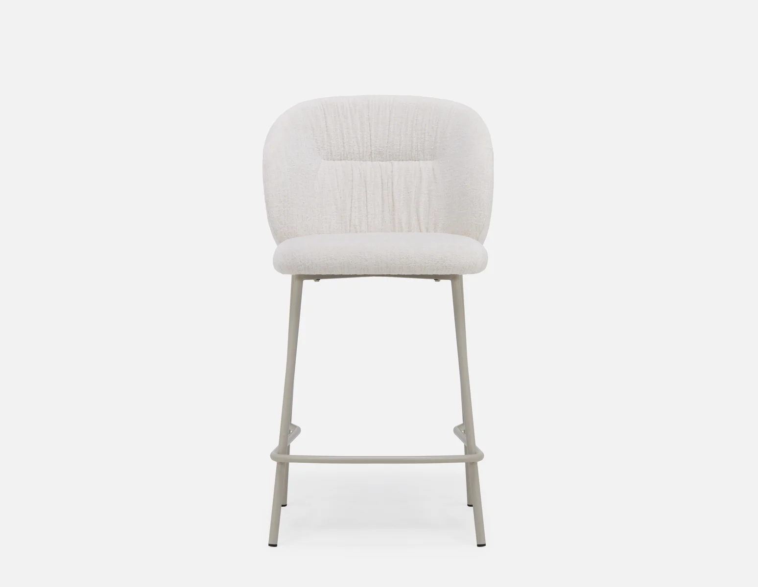 ELODI — Contemporary counter stool with backrest 66cm (14-99-54-10) - Image 2