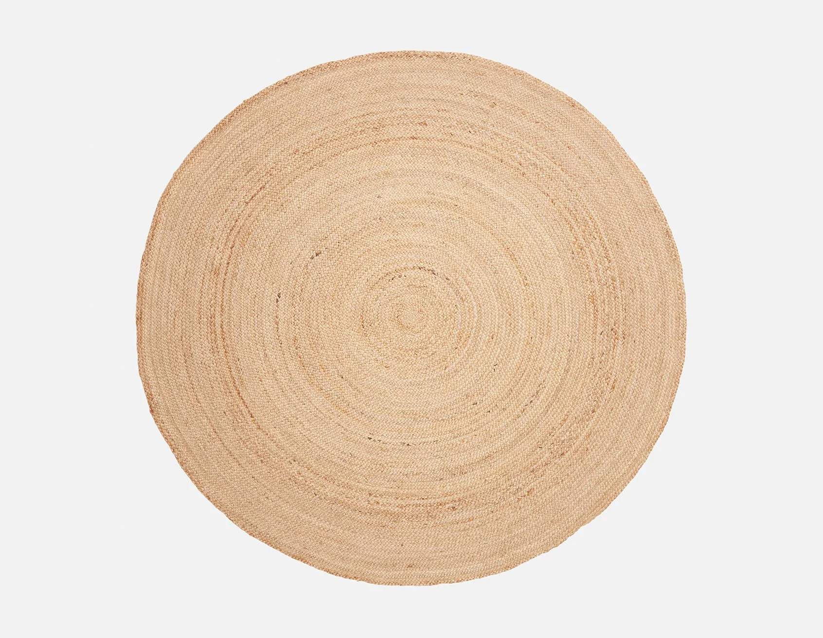 PERU — Braided jute rug 6' - Image 3