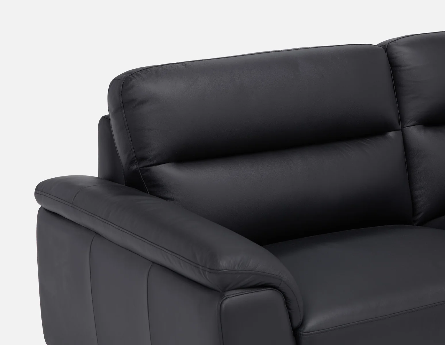 GAMARRA — 100% leather modern contemporary loveseat (72-10-78-20) - Image 6
