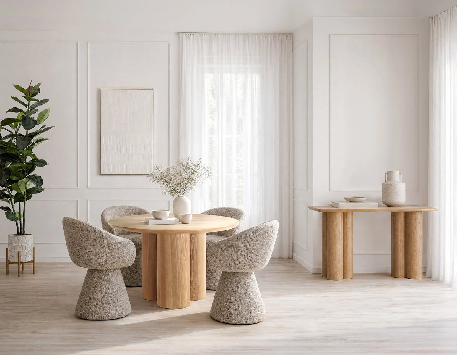 ORAN — Modern swivel dining armchair (07-90-72-88) - Image 13