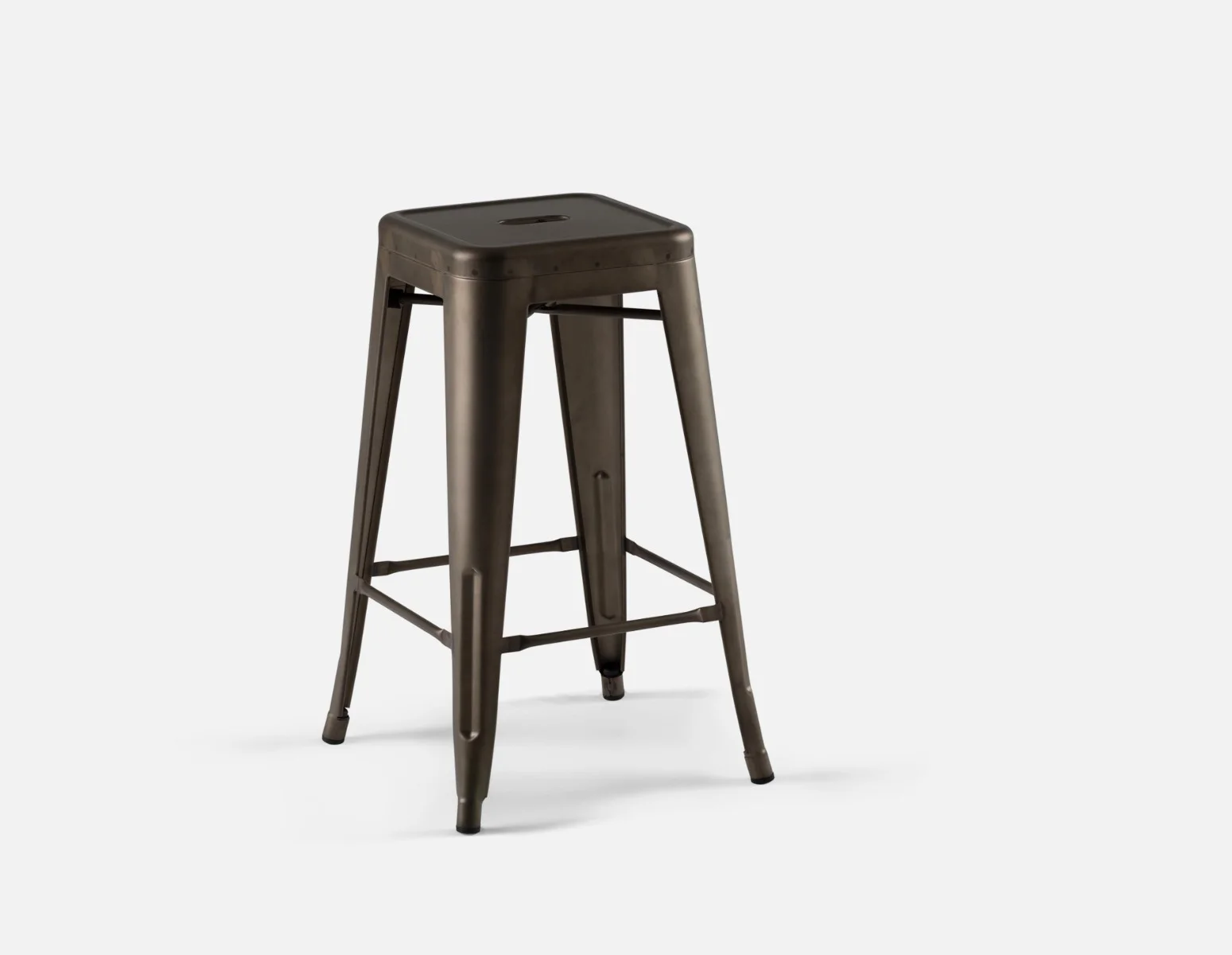 HUDSON — Iron counter stool 67 cm (92-15-15-52) - Image 7