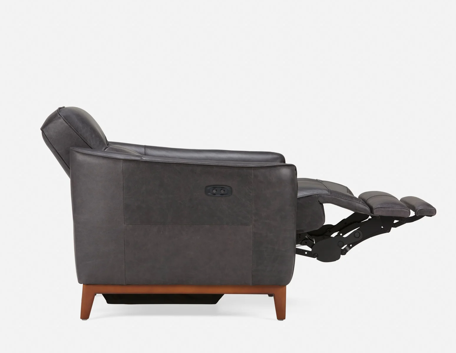 PALMER — Contemporary modern power-reclining 100% leather armchair (03-96-81-20) - Image 2