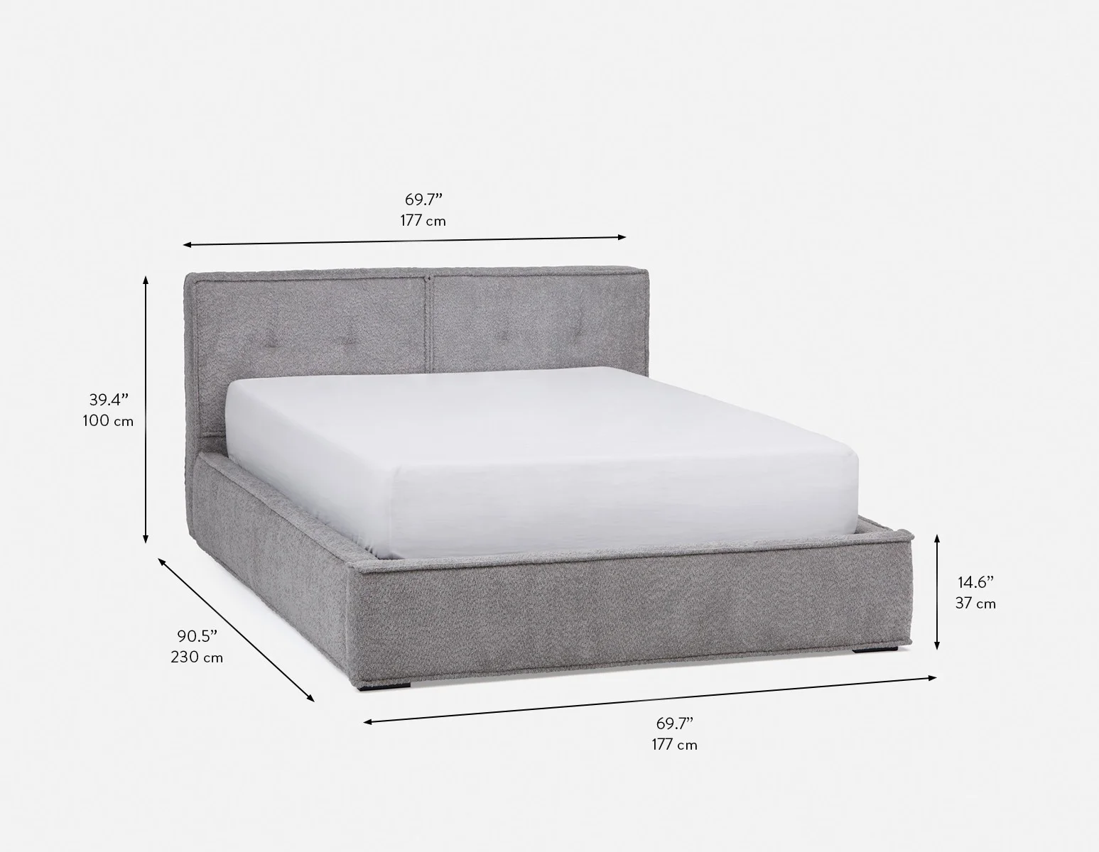 TONYA — Queen size bed with storage (97-60-99-30) - Image 15