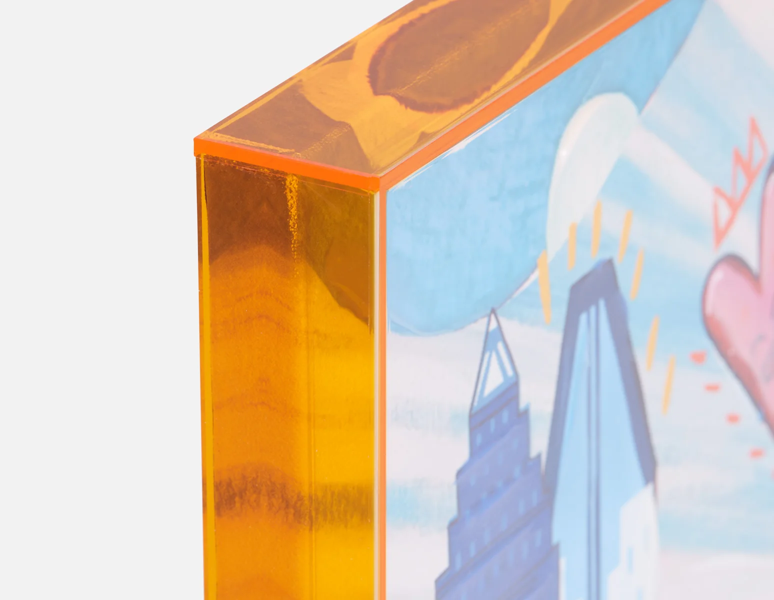 CITY YUL — Acrylic shadow box art 85 x 110 cm - Image 3