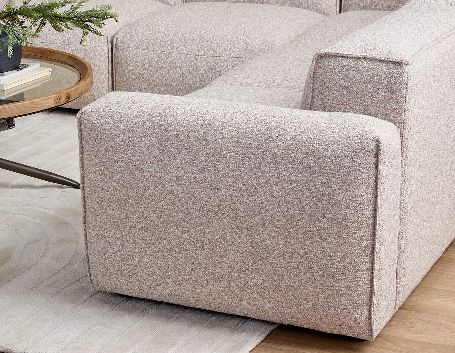 GABE — 5-pc apartment sized modular sectional sofa - Image 15