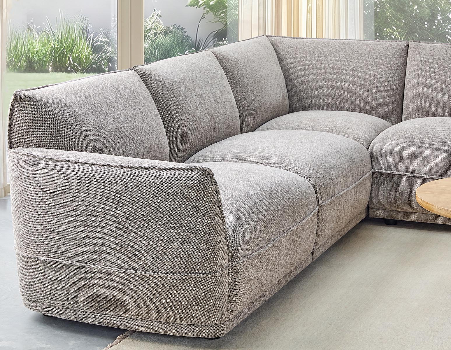 PAUL — Modern contemporary sectional sofa (96-64-98-30-D) - Image 14