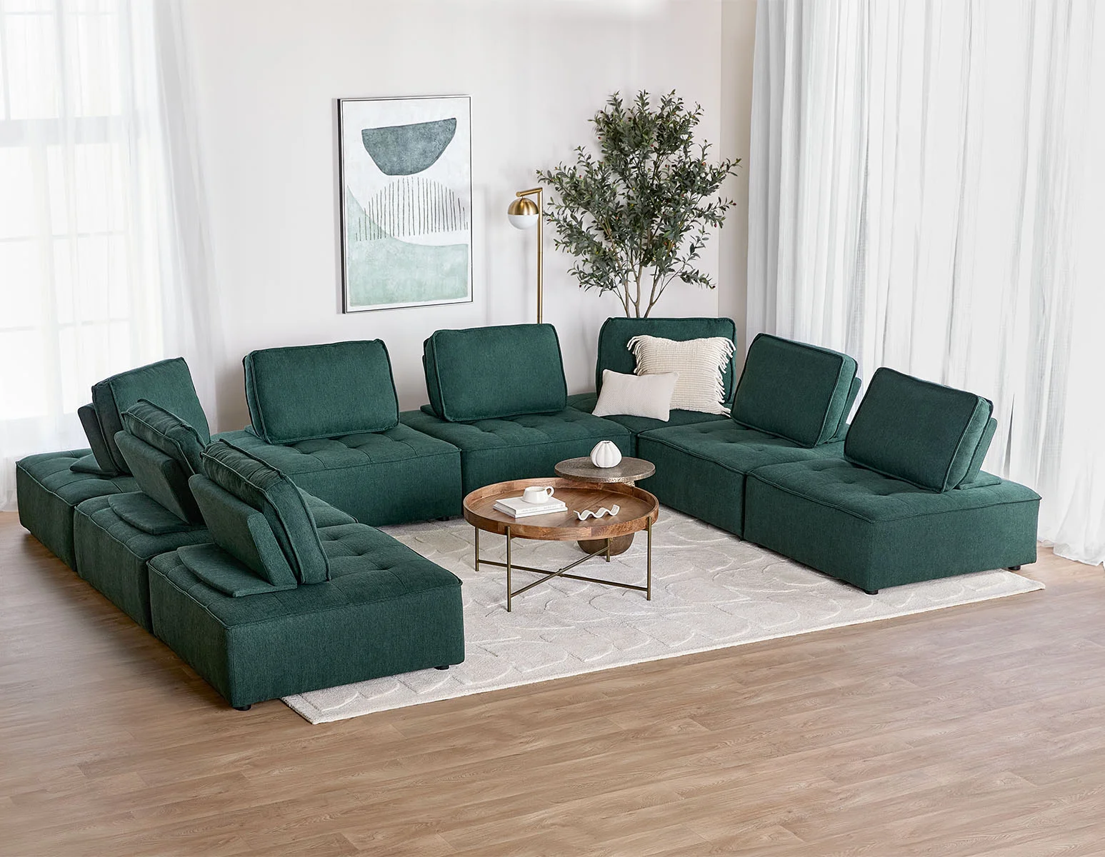 LEON — Modular sectional sofa customize to fit your space (61-64-25-70) - Image 16