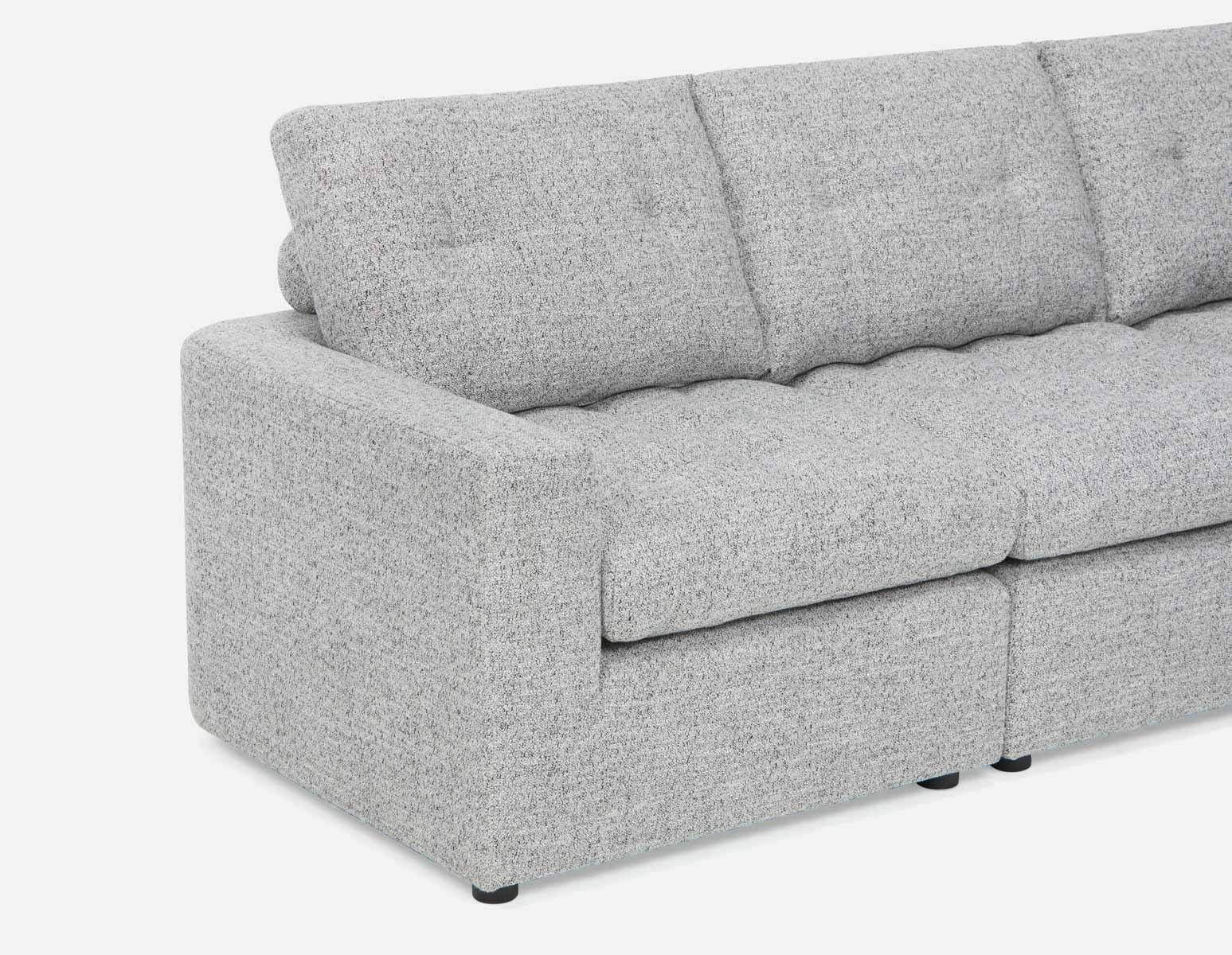 LEONIA — Contemporary sectional sofa (70-92-32-30) - Image 3