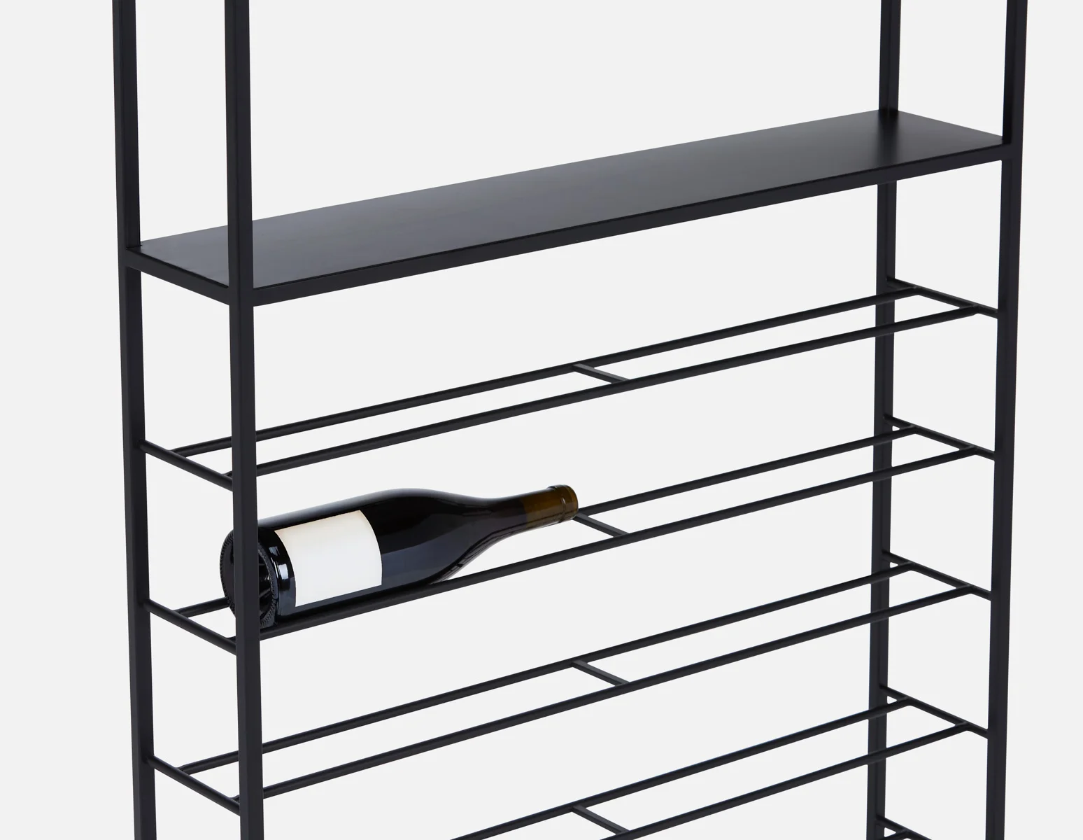 JAZZ — Contemporary metal wine rack 75x145 cm - Image 8