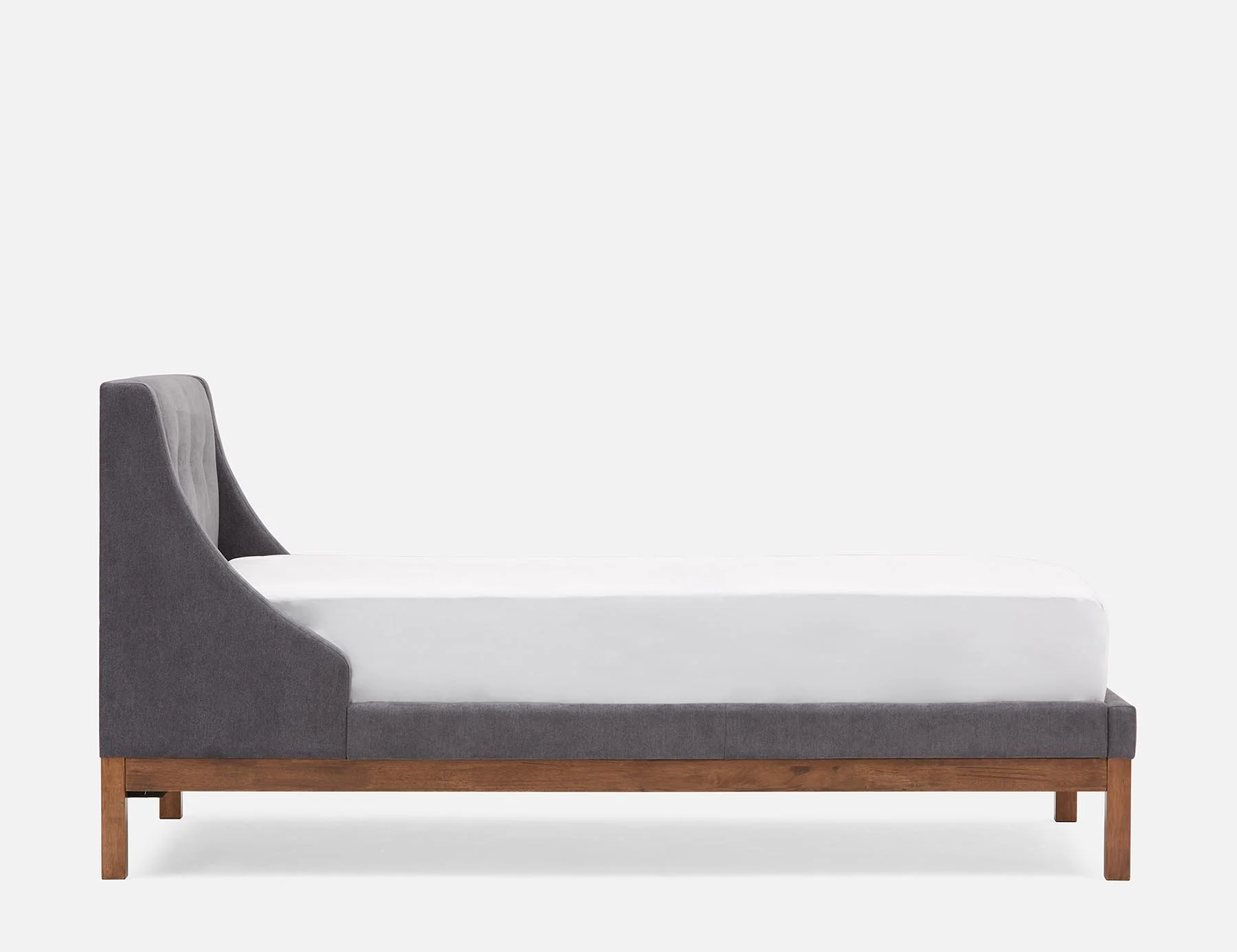 MUROL — Tufted upholstered wingback twin size bed (40-92-97-33) - Image 4