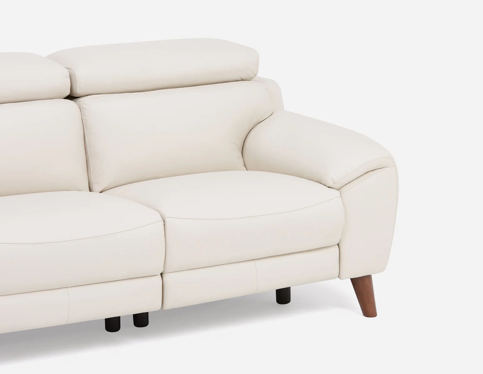 NILLIE — 100% leather power recliner contemporary loveseat (66-03-09-34) - Image 8