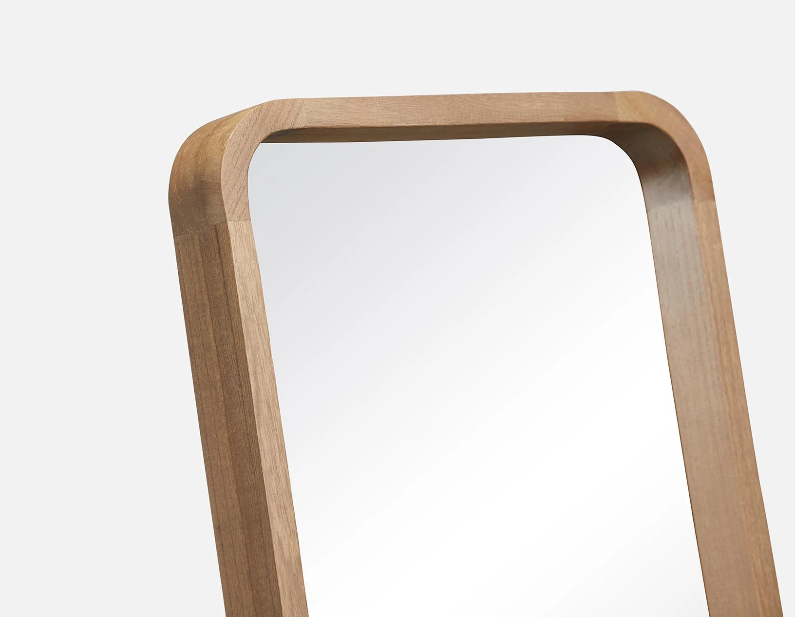KYUSHA — Standing floor mirror with paulownia wood frame 36 cm x 147 cm - Image 2