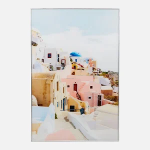 SANTORINI IV — Framed giclée 100 cm x 150 cm