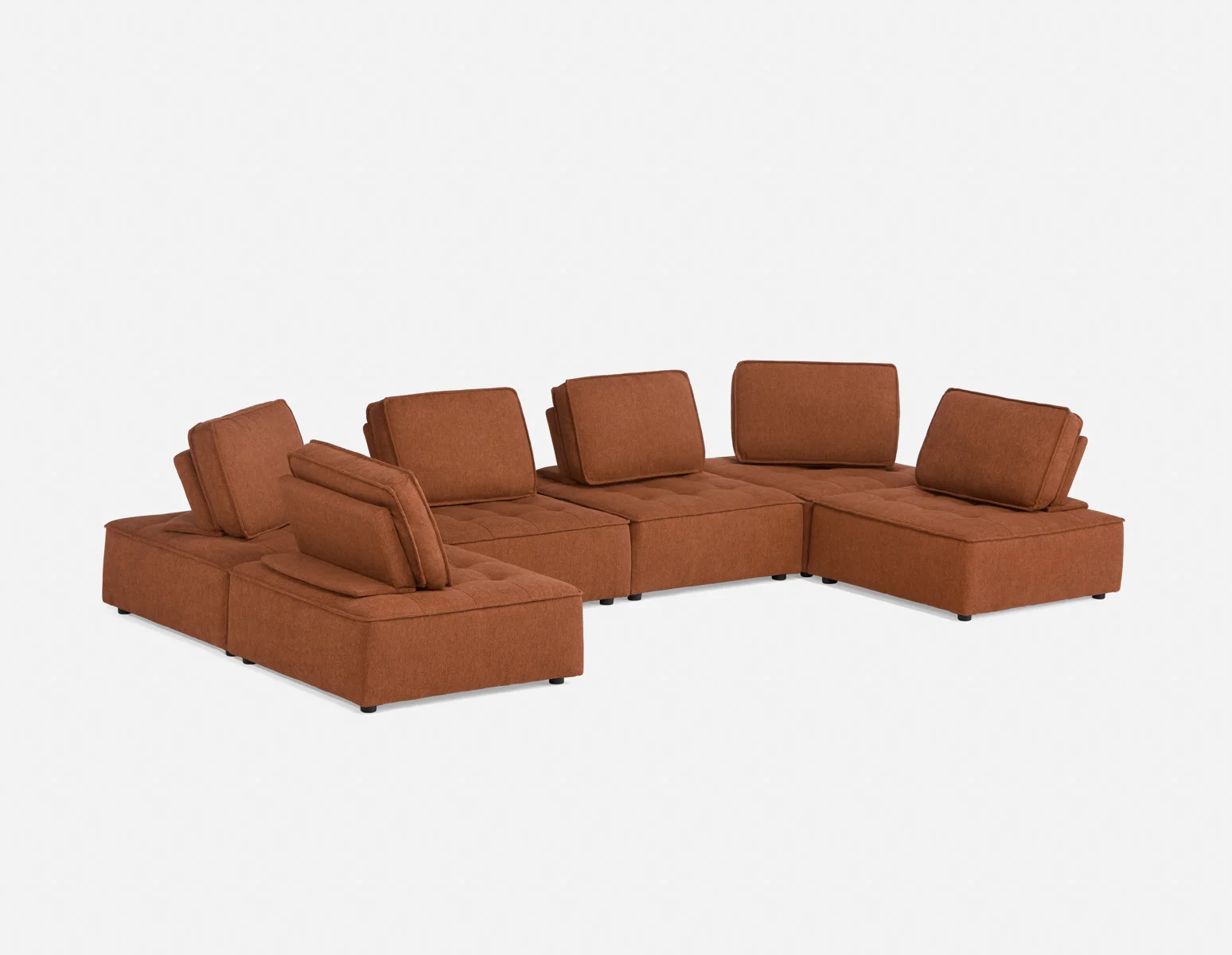LEON — 6-pc modular interchangeable sofa (38-76-91-45) - Image 16