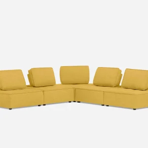 LEON — 5-pc modular interchangeable sofa (69-04-32-50)