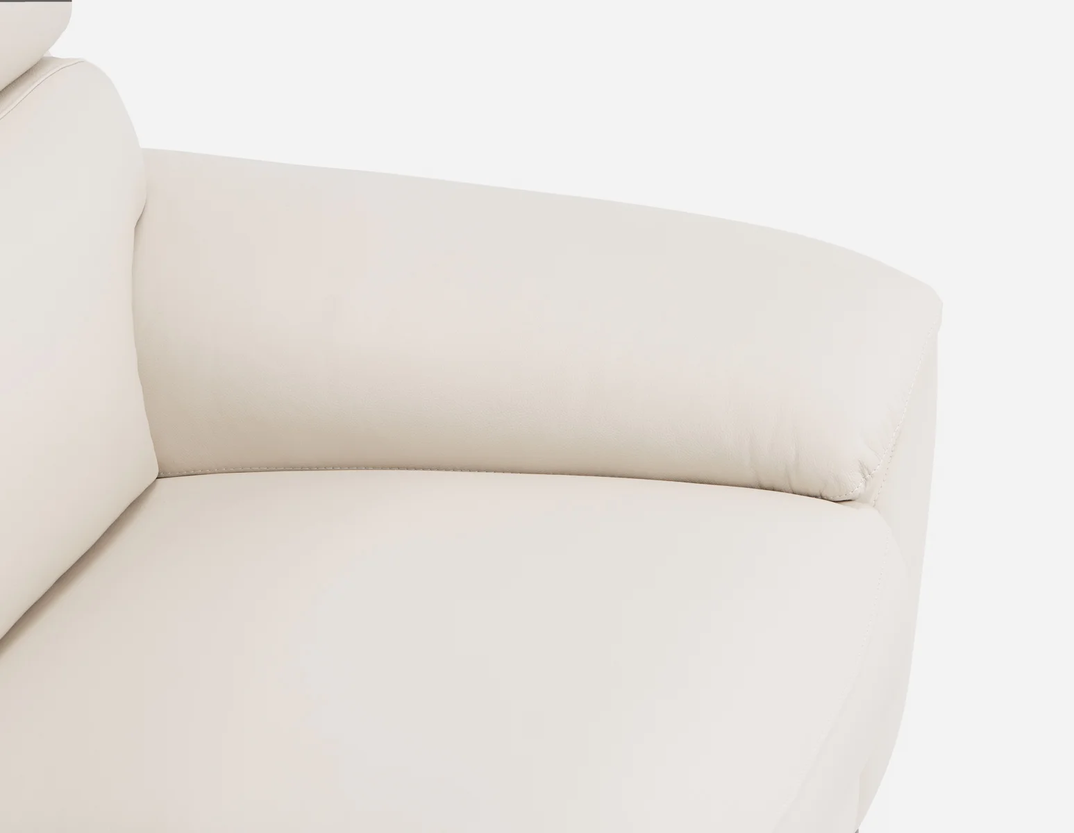 NILLIE — 100% leather power recliner contemporary loveseat (66-03-09-34) - Image 6